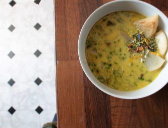 -FELD&(A)EHRE- Heute: Frische Sommersuppe mit Kresse