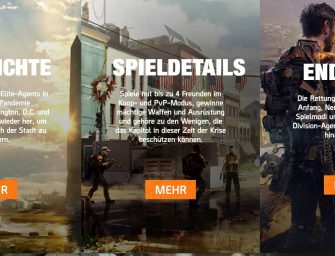 UBISOFT ERWEITERT DAS TOM CLANCY’S THE DIVISION-UNIVERSUM