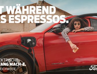 Neue Werbekampagne für Vollelektro-Mustang Mach-E