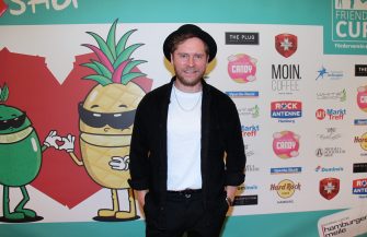 Johannes Oerding auf der FRIENDS CUP CHARITY-Shop Eröffnung