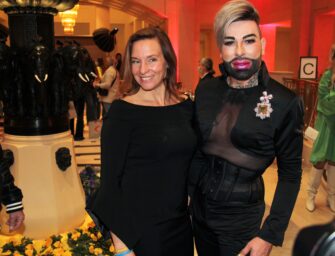 Anja Gockel mit Doppelschlag: geflüchtetes Model und X Harald Glööckler