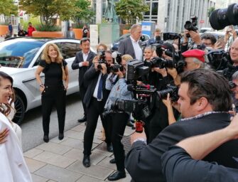 Fashion-Party: Store von Elisabetta Franchi mit Verona Pooth am Neuen Wall eröffnet