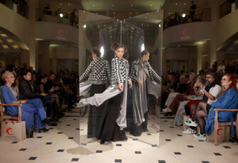 Anja Gockel: Fashion Show durch Letzte Generation gestört worden