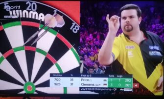 DARTS WM: 3,5 Millionen Deutsche sahen Halbfinal-Aus von Clemens auf Sport1