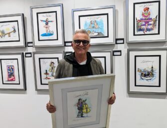 Jörg Knör: Erst Vernissage, dann lustige Parodien auf der Bühne