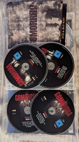 GOMORRHA: Mafia-Serie auf Blu-ray – Erpressung, Drogenhandel, Betrug