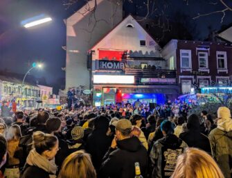 Sternbrücke ade: Das Bo spielte zum offiziellen Abgesang mit Blockade