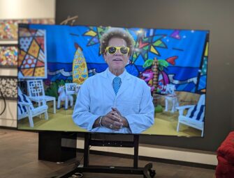 Wo war Romero Britto zu Vernissage Hamburg? Künstler mit Botschaft am TV