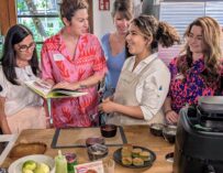 Food Trend Club: Back-Profi Madita van Hülsen und chez MONET am Airfryer
