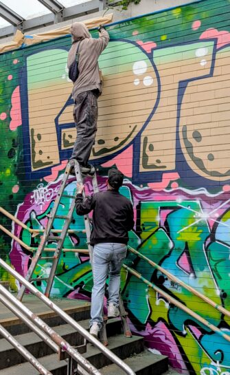 Graffiti-U-Bahn Projekt Sternschanze: Die Antwort auf Bewohner-Beschwerden